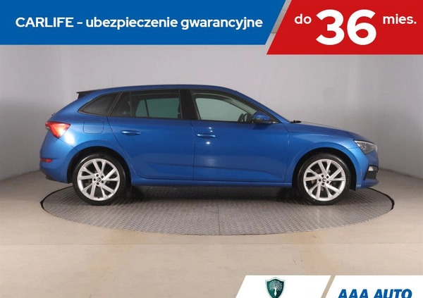 Skoda Scala cena 78000 przebieg: 96672, rok produkcji 2019 z Więcbork małe 436